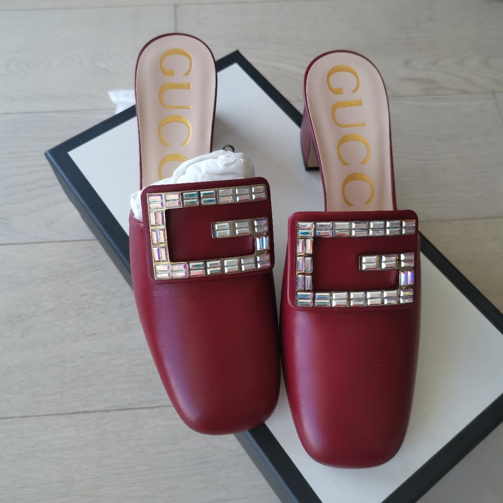 Gucci malaga kid romantic cerise sandals size 37.5